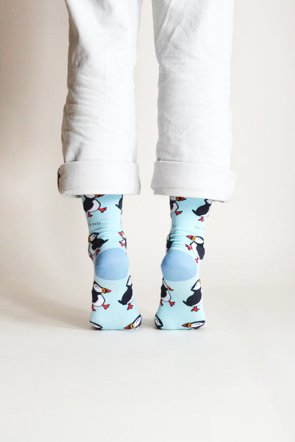 Bare Kind 竹纖維襪 - 海鸚 Blue (成人)