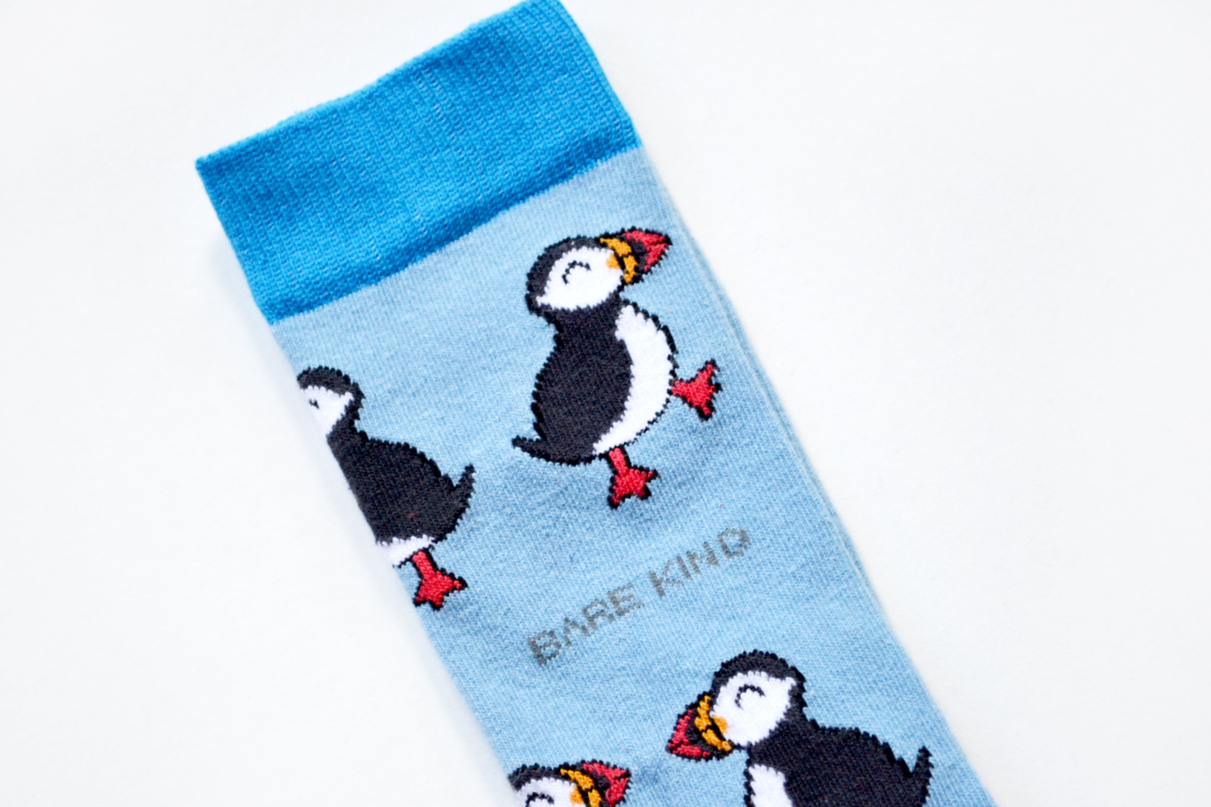 Bare Kind 竹纖維襪 - 海鸚 Blue (成人)