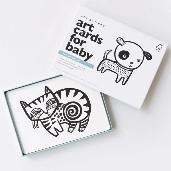 嬰兒藝術卡片  寵物系列 Wee Gallery (預購優惠)