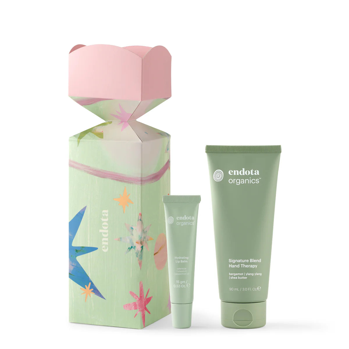 有機潤澤手唇雙護禮盒- endota