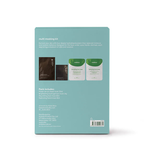 全效閃耀修護面膜禮盒- endota