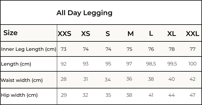 Orbasics 大人版 有機棉 All Day Leggings 豹紋 S /M/ L