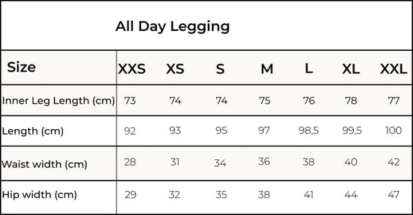 Orbasics 大人版 有機棉 All Day Leggings 豹紋 S /M/ L