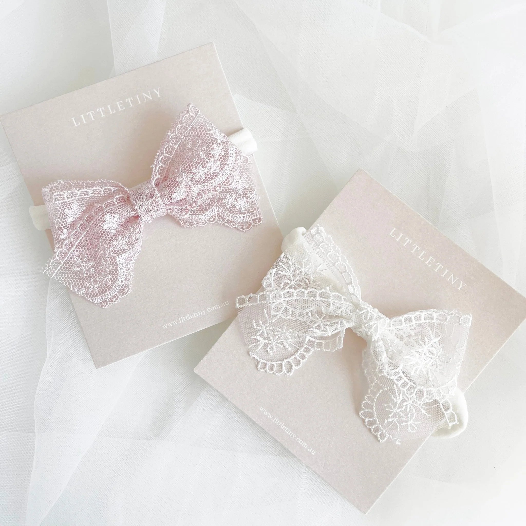 Autumn | Lace Bow Headband