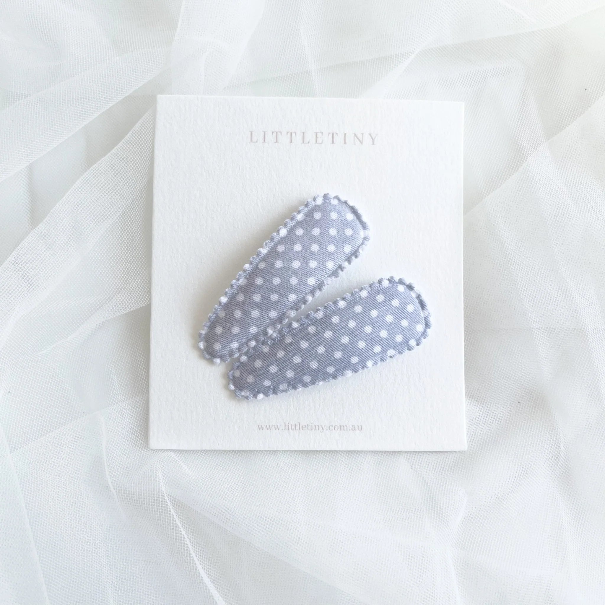 Ava Blue | Fabric Hair Clip