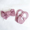 Baby Topknot Headband & Sock Set |Gift Set