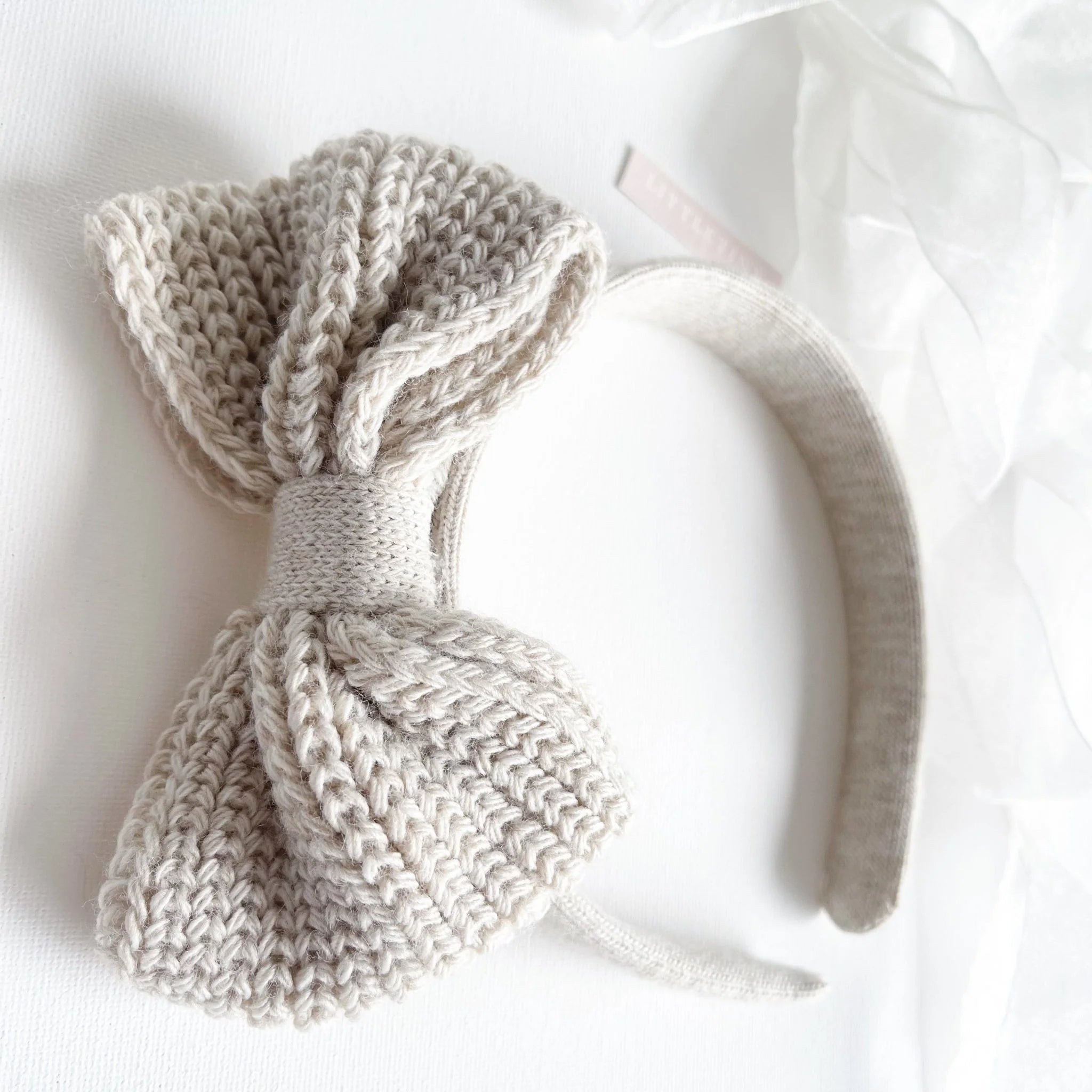 Celina Bow | Crochet Headband