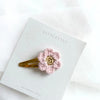 Cherry Blossom | Crochet Hair Clip