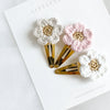 Cherry Blossom | Crochet Hair Clip