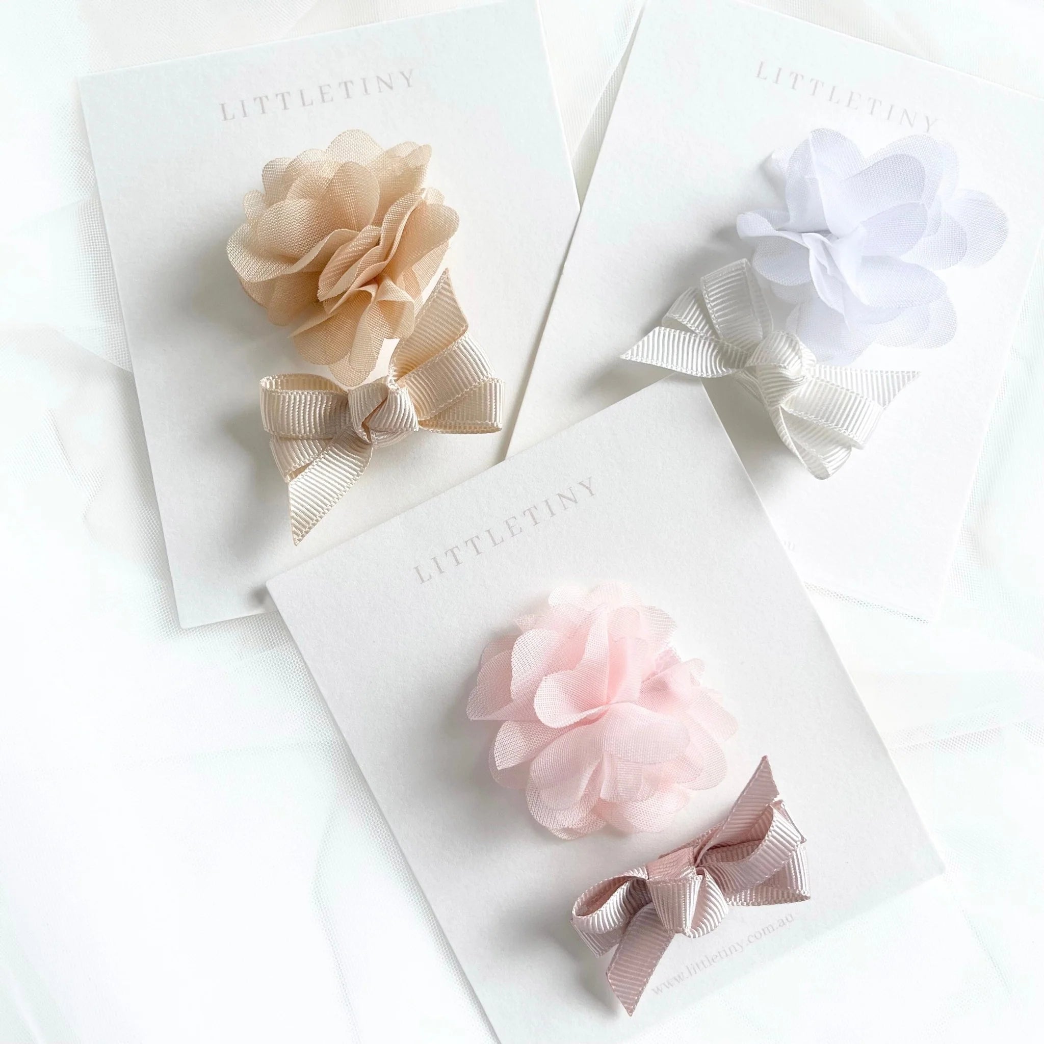 Chiffon Rose | Hair Clip