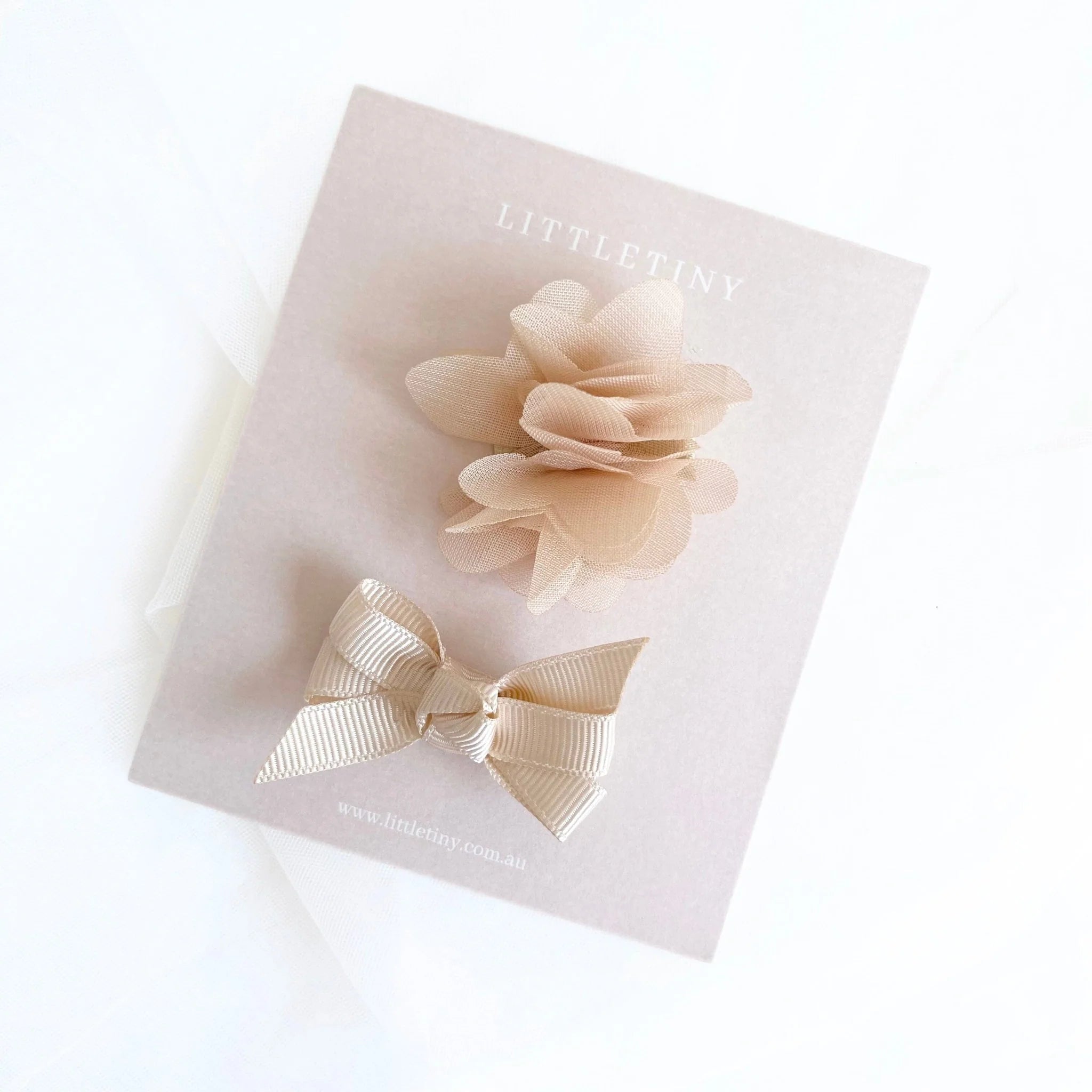 Chiffon Rose | Hair Clip