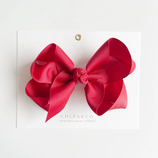 Emilia Ribbon Bow Clip