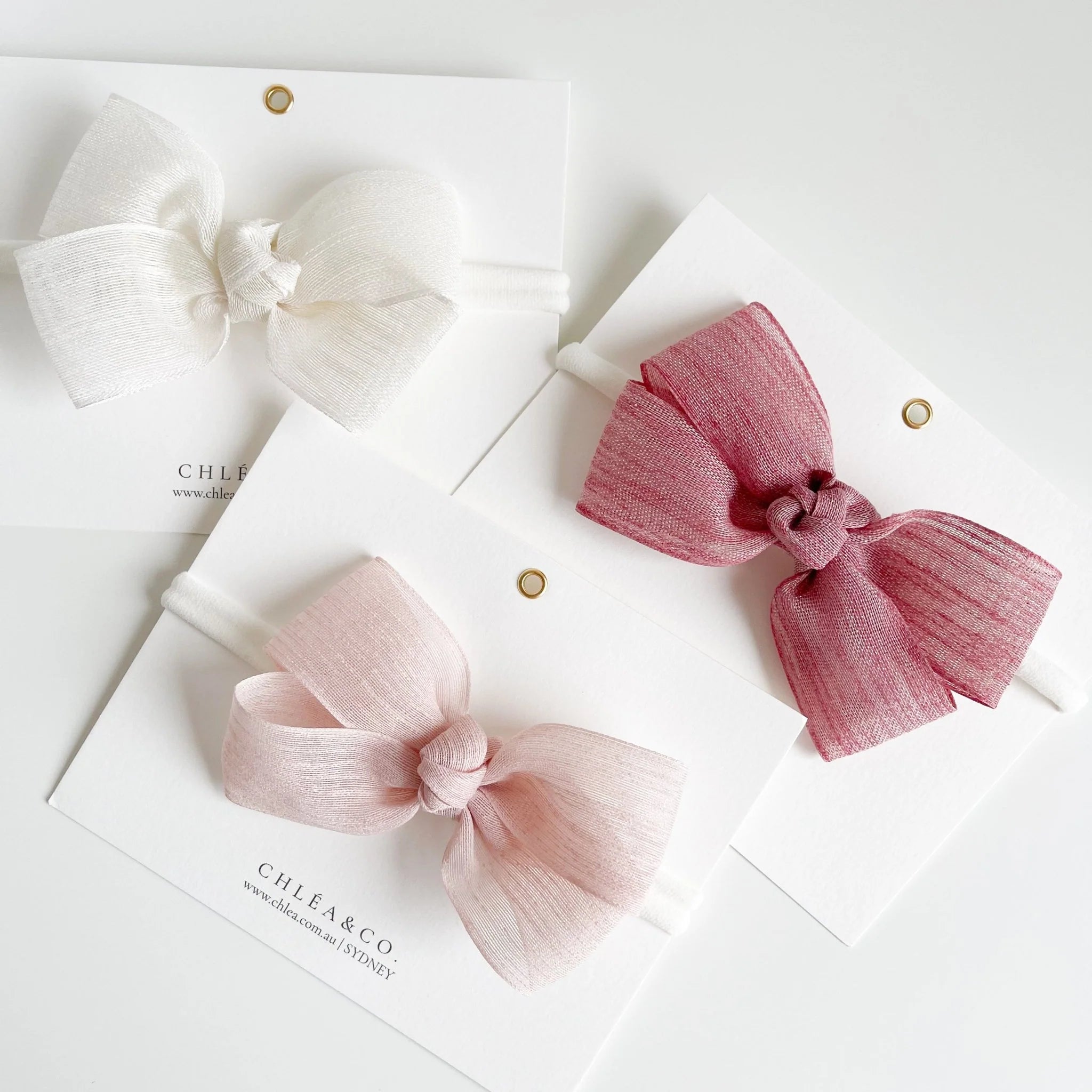 Florence Bow Headband 蝴蝶結髮帶