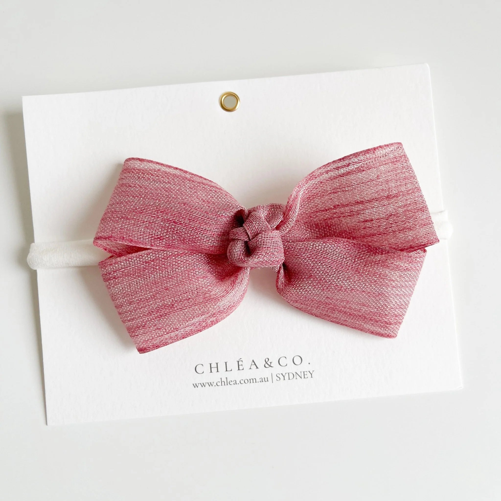Florence Bow Headband 蝴蝶結髮帶