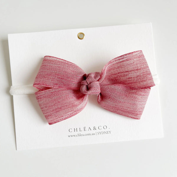 Florence Bow Headband 蝴蝶結髮帶