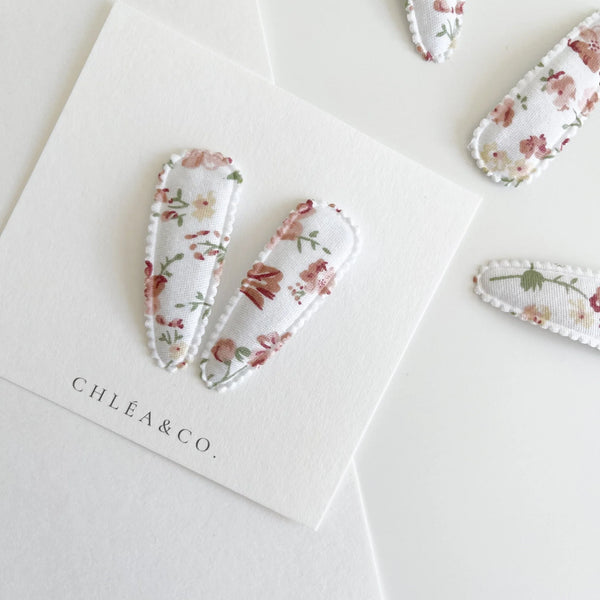 Hazel | Fabric Hair Clip