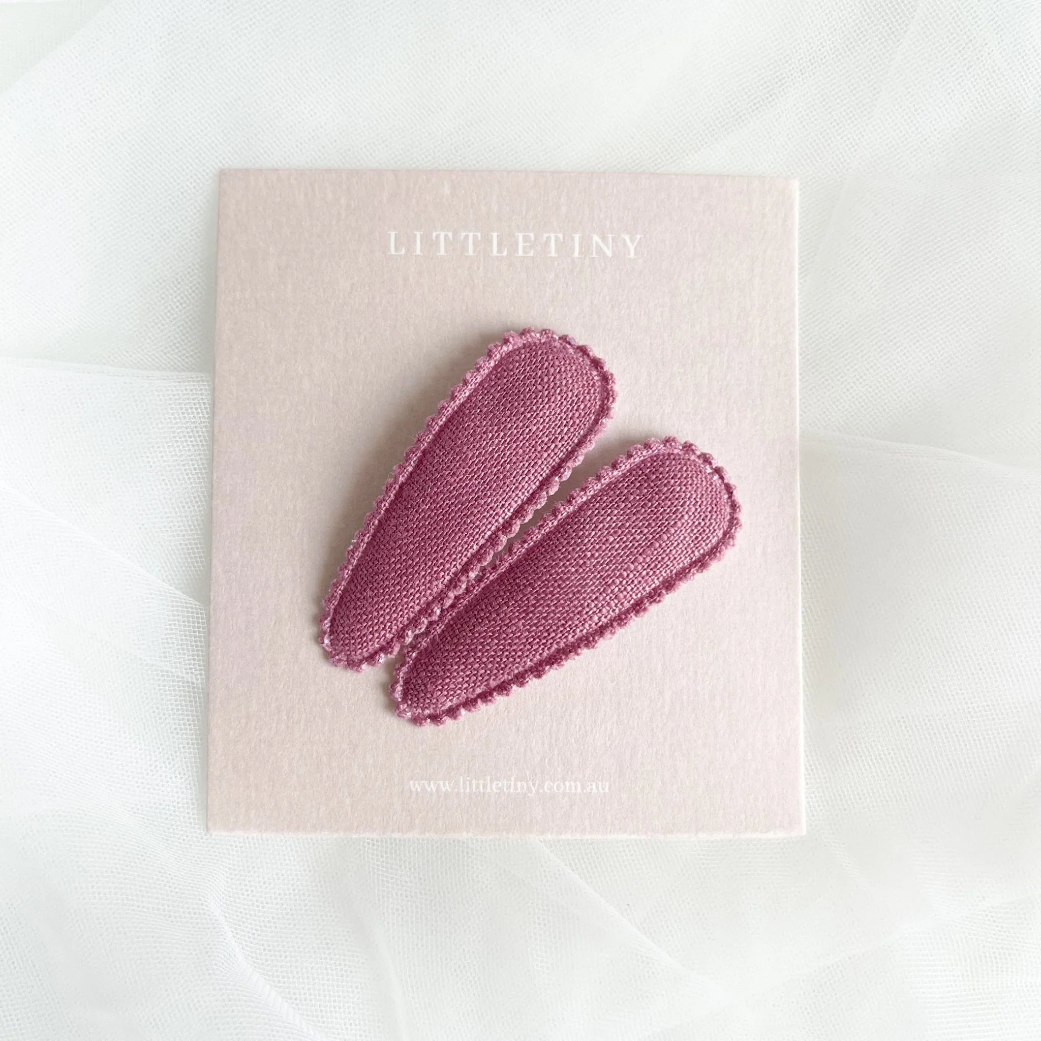 Magenta | Fabric Hair Clip