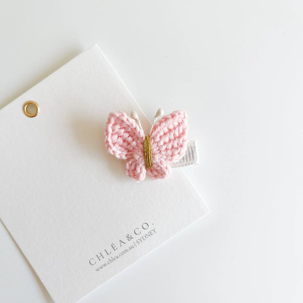 Maisie Butterfly | Crochet Hair Clip