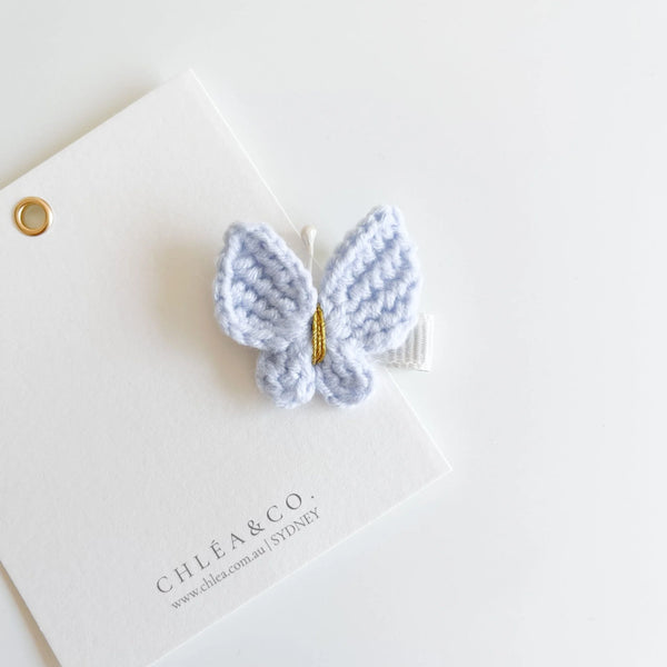 Maisie Butterfly | Crochet Hair Clip