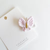 Maisie 蝴蝶手工編織髮夾 (Soft Pink) - Chléa & Co