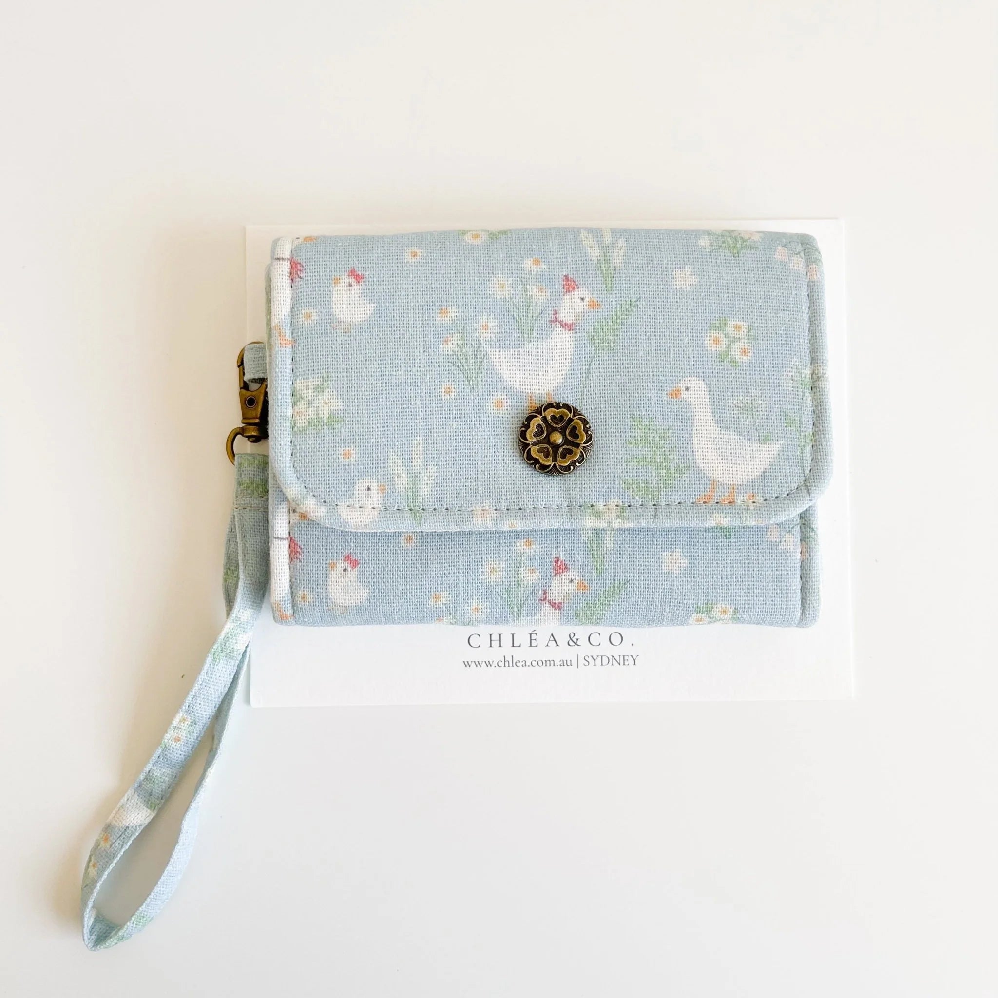 My First Wallet (Pastel Blue) - Chléa & Co