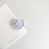 Petite Heart Crochet Clip