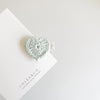 Petite Heart Crochet Clip
