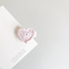 Petite Heart Crochet Clip