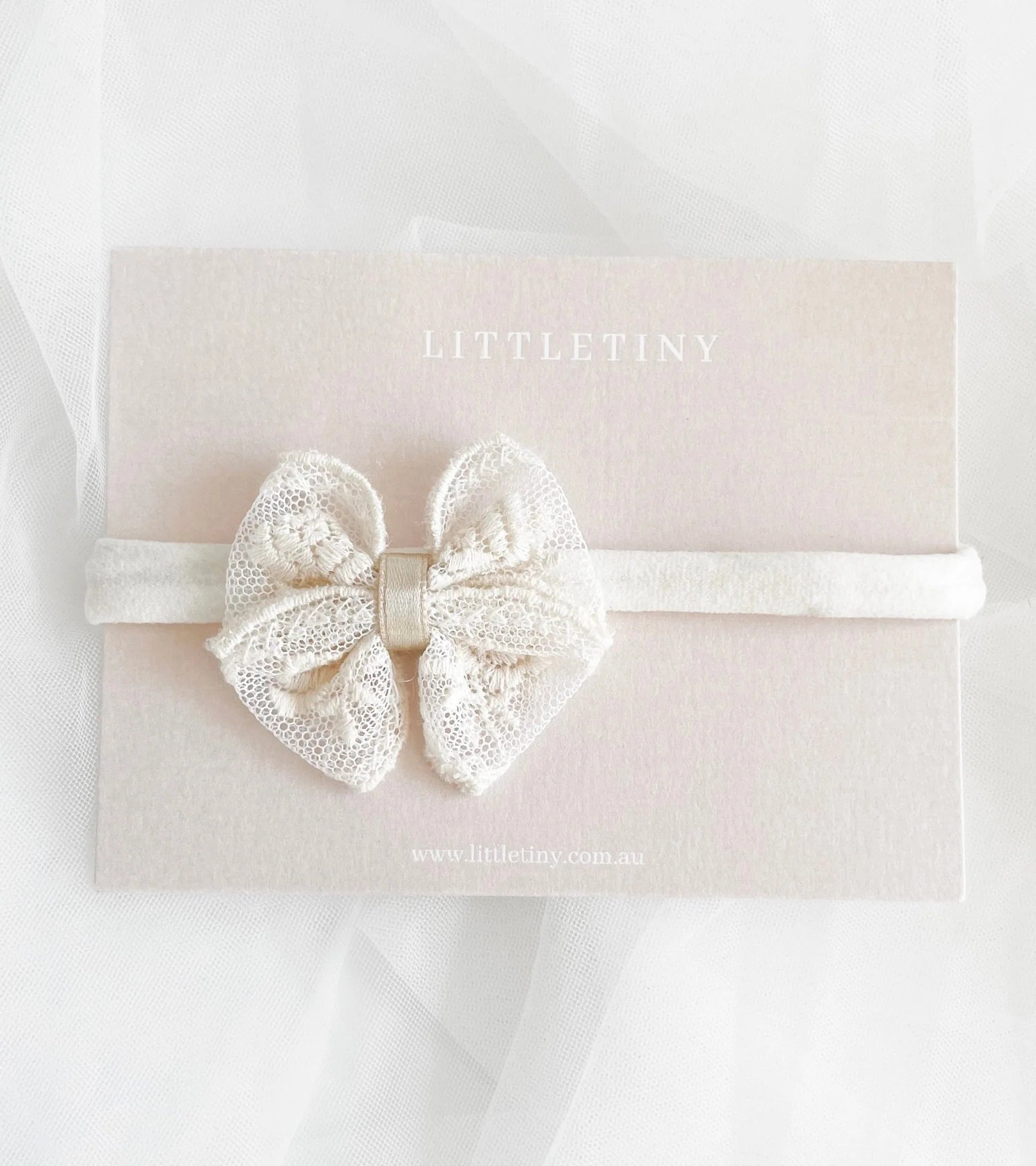 Spring Lace | Bow Headband