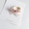 Tulle Bow Bobble - soft pink - Chléa & Co (預購中)