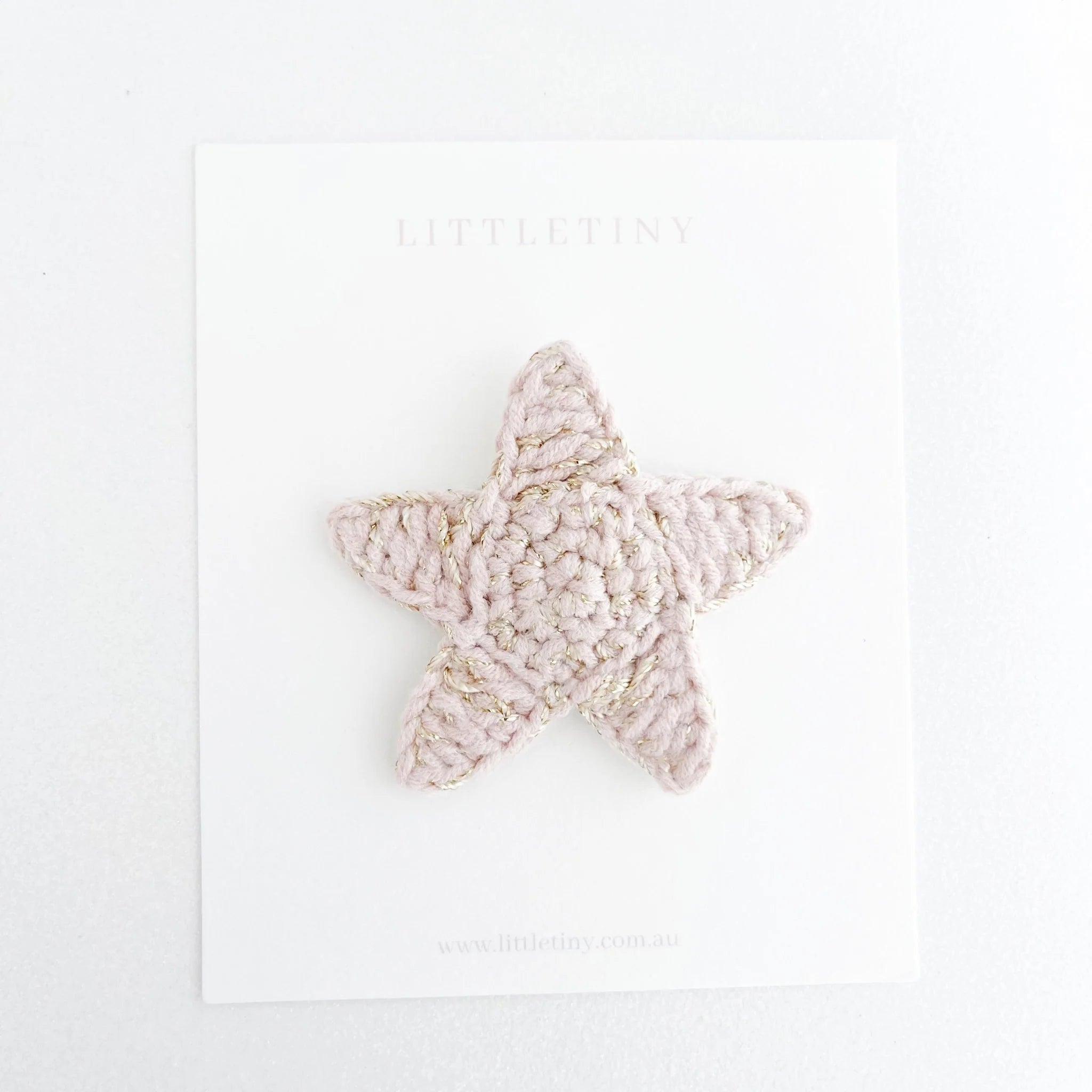 Twinkle Star | Crochet Hair Clip