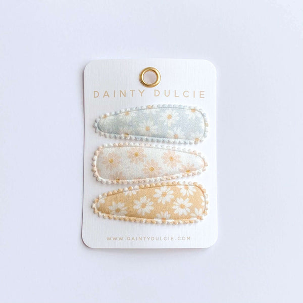 Agatha Daisy 手工髮夾三入組 Dainty Dulcie Dainty Dulcie