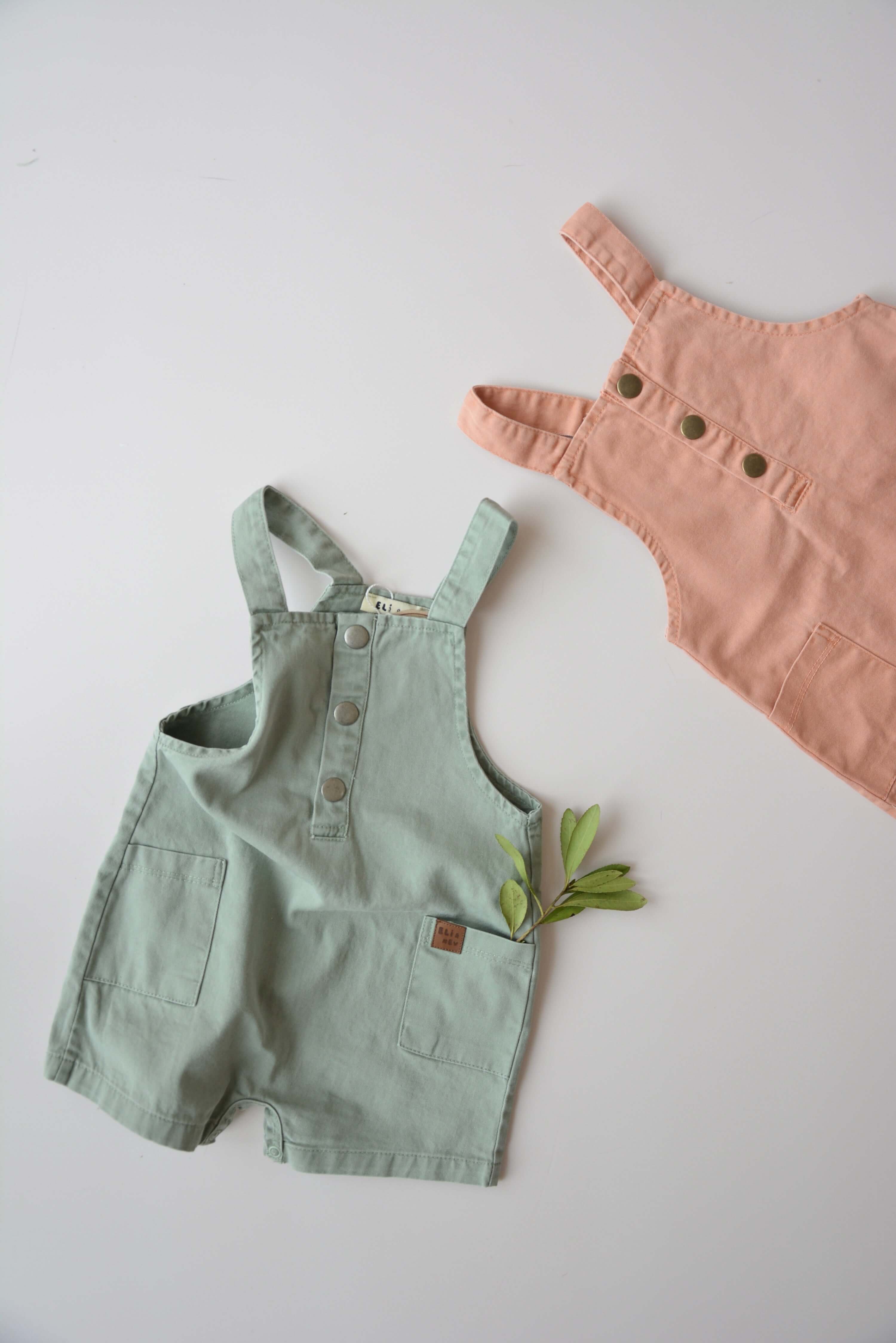 Gaspard Overalls - Pistachio Eli & Nev