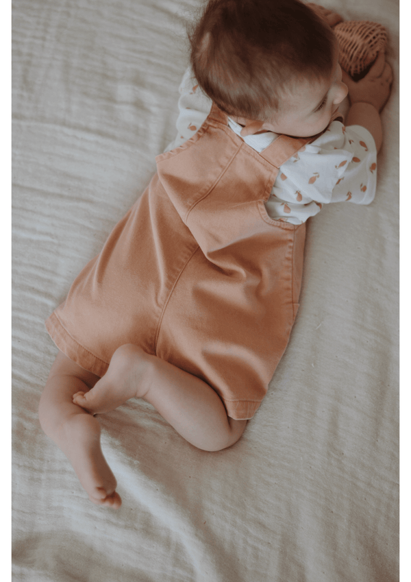 Gaspard Overalls - Peach Eli & Nev